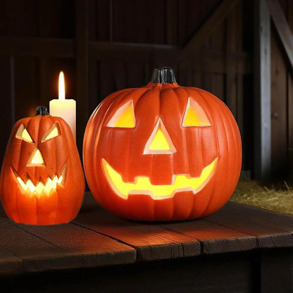 Halloween Horror LED Pumpkin Lantern Scene Layout - Interior Garden Courtyard Haunted House Decoration Home Decor